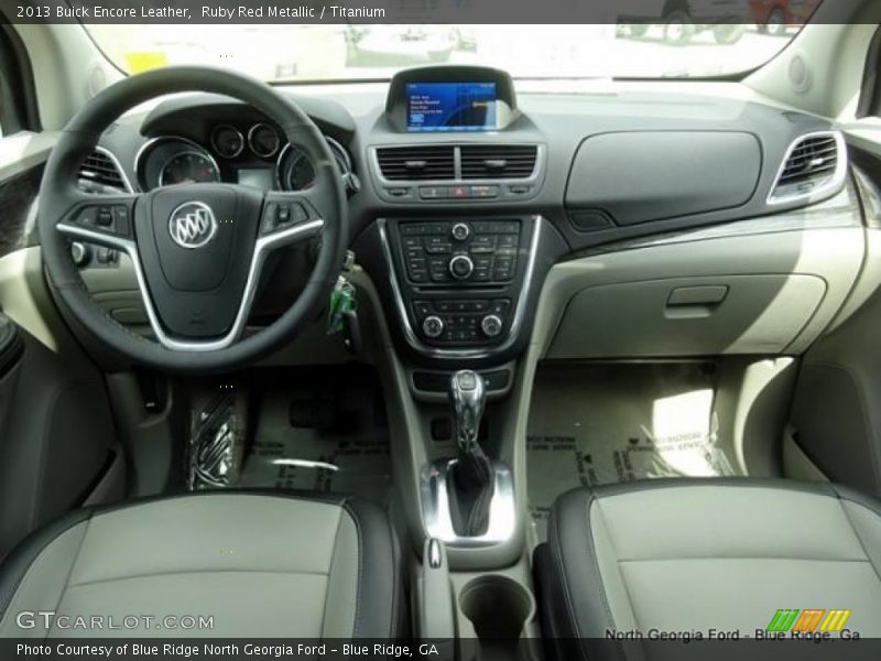 Ruby Red Metallic / Titanium 2013 Buick Encore Leather