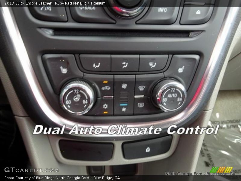Ruby Red Metallic / Titanium 2013 Buick Encore Leather