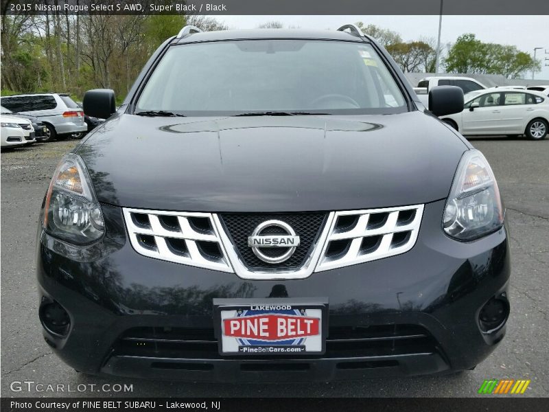 Super Black / Black 2015 Nissan Rogue Select S AWD