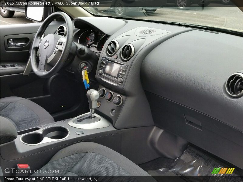 Super Black / Black 2015 Nissan Rogue Select S AWD