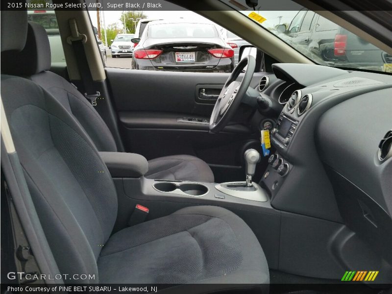Super Black / Black 2015 Nissan Rogue Select S AWD