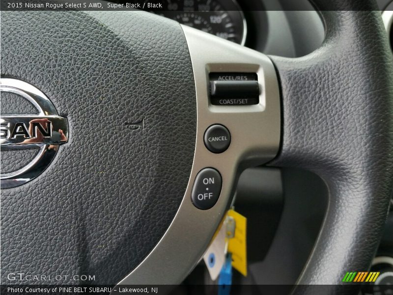 Super Black / Black 2015 Nissan Rogue Select S AWD