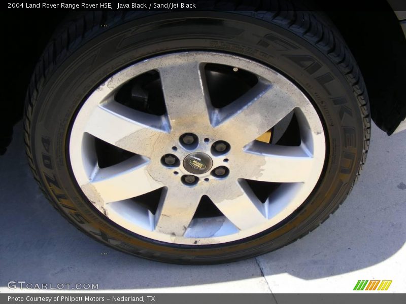 Java Black / Sand/Jet Black 2004 Land Rover Range Rover HSE
