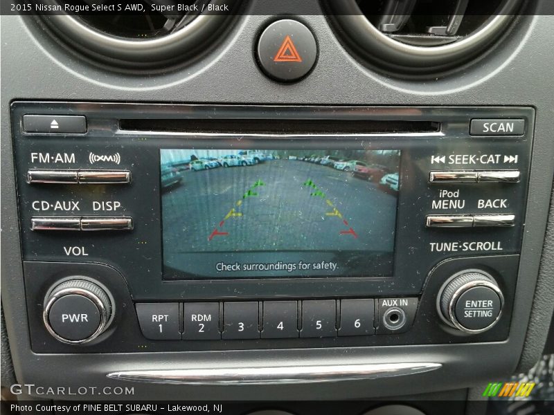 Super Black / Black 2015 Nissan Rogue Select S AWD