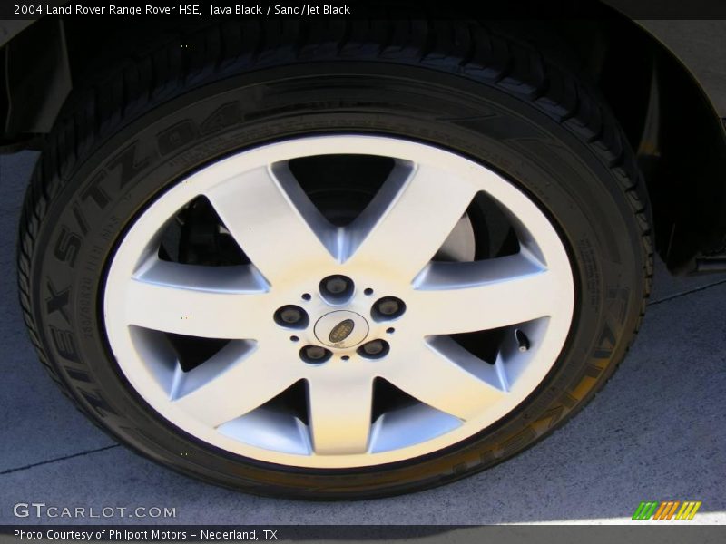 Java Black / Sand/Jet Black 2004 Land Rover Range Rover HSE