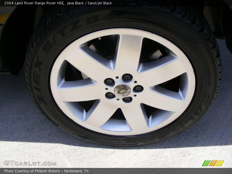 Java Black / Sand/Jet Black 2004 Land Rover Range Rover HSE