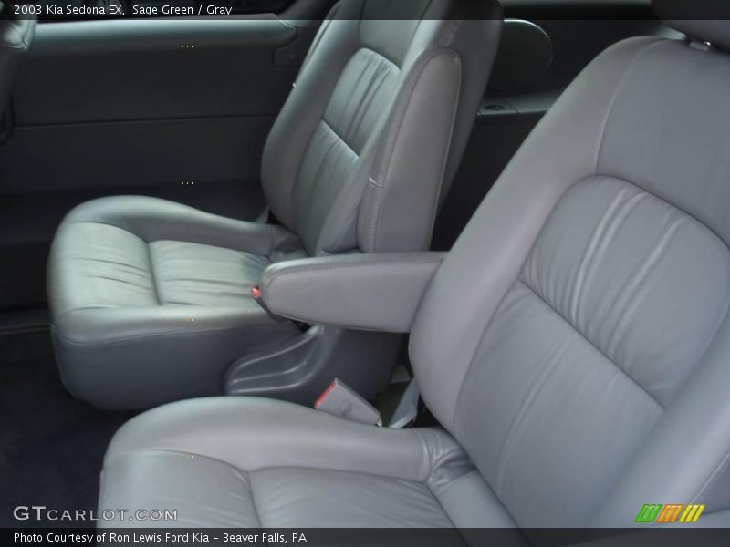 Sage Green / Gray 2003 Kia Sedona EX
