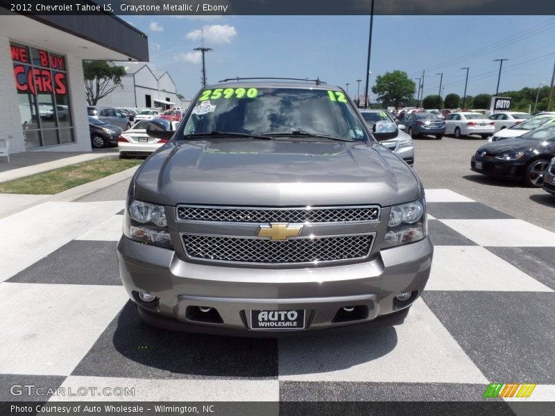 Graystone Metallic / Ebony 2012 Chevrolet Tahoe LS