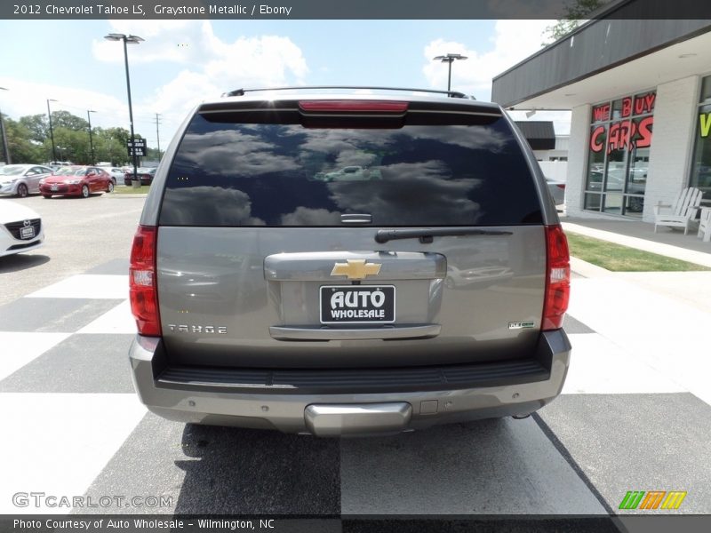 Graystone Metallic / Ebony 2012 Chevrolet Tahoe LS