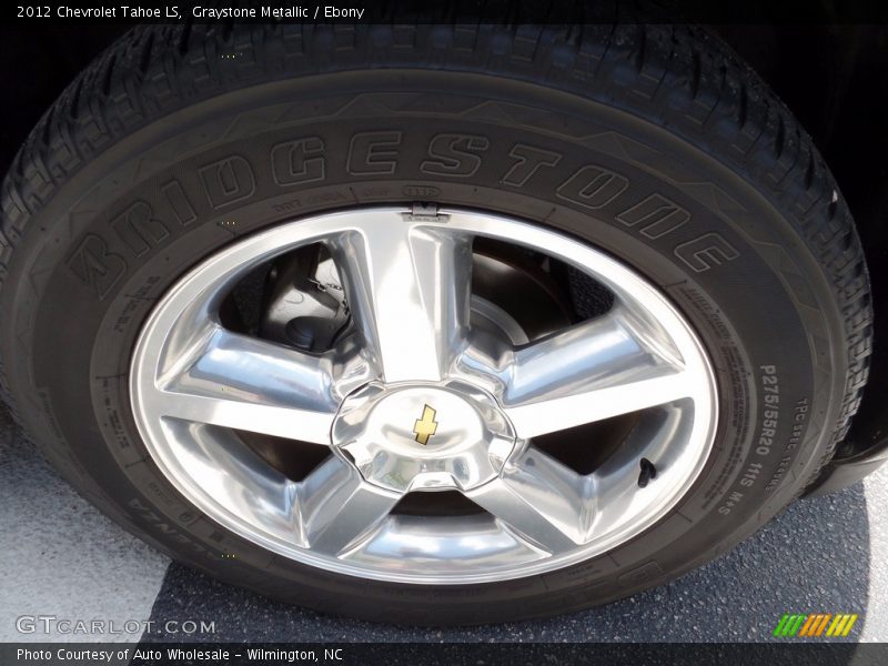 Graystone Metallic / Ebony 2012 Chevrolet Tahoe LS