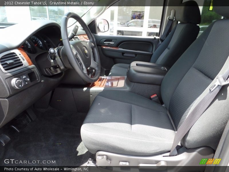 Graystone Metallic / Ebony 2012 Chevrolet Tahoe LS