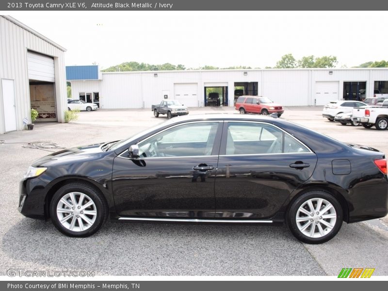 Attitude Black Metallic / Ivory 2013 Toyota Camry XLE V6
