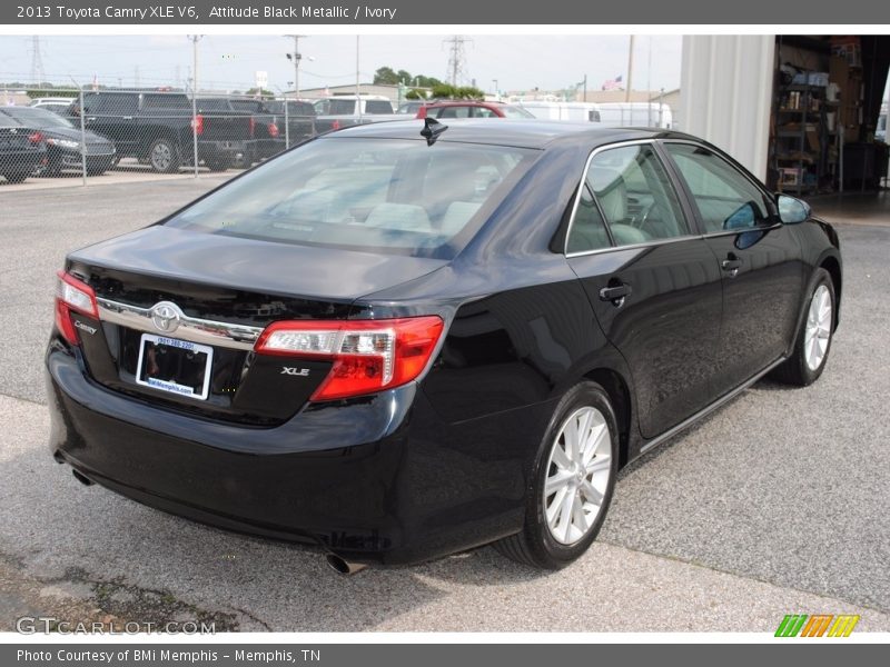 Attitude Black Metallic / Ivory 2013 Toyota Camry XLE V6