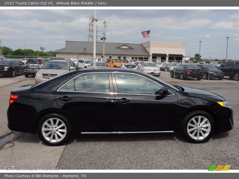 Attitude Black Metallic / Ivory 2013 Toyota Camry XLE V6