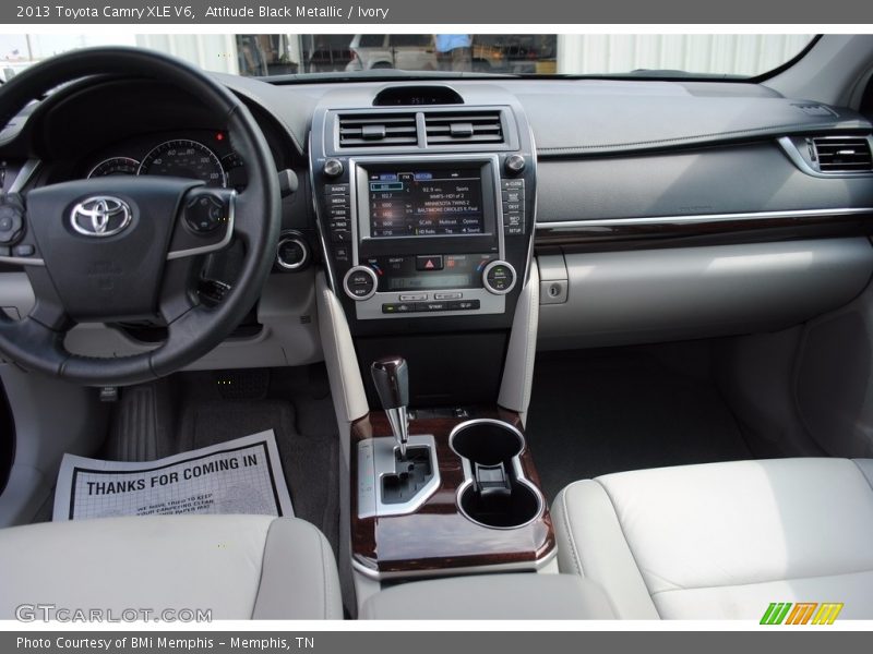 Attitude Black Metallic / Ivory 2013 Toyota Camry XLE V6