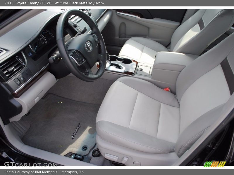 Attitude Black Metallic / Ivory 2013 Toyota Camry XLE V6