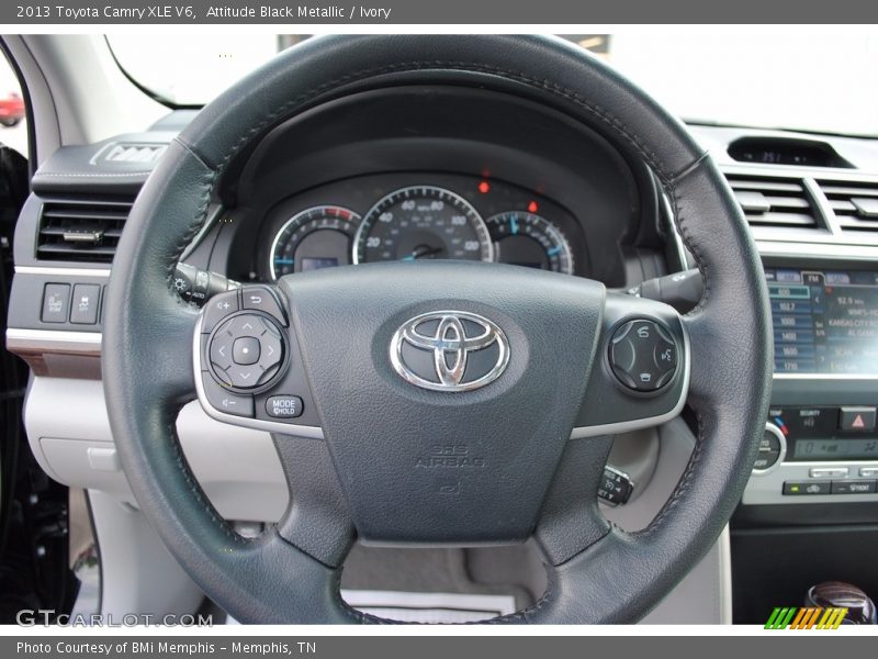 Attitude Black Metallic / Ivory 2013 Toyota Camry XLE V6