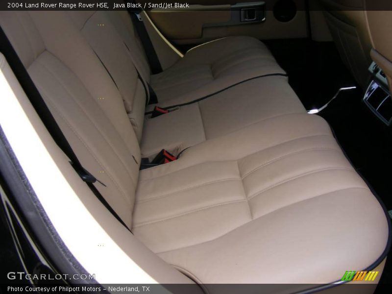 Java Black / Sand/Jet Black 2004 Land Rover Range Rover HSE