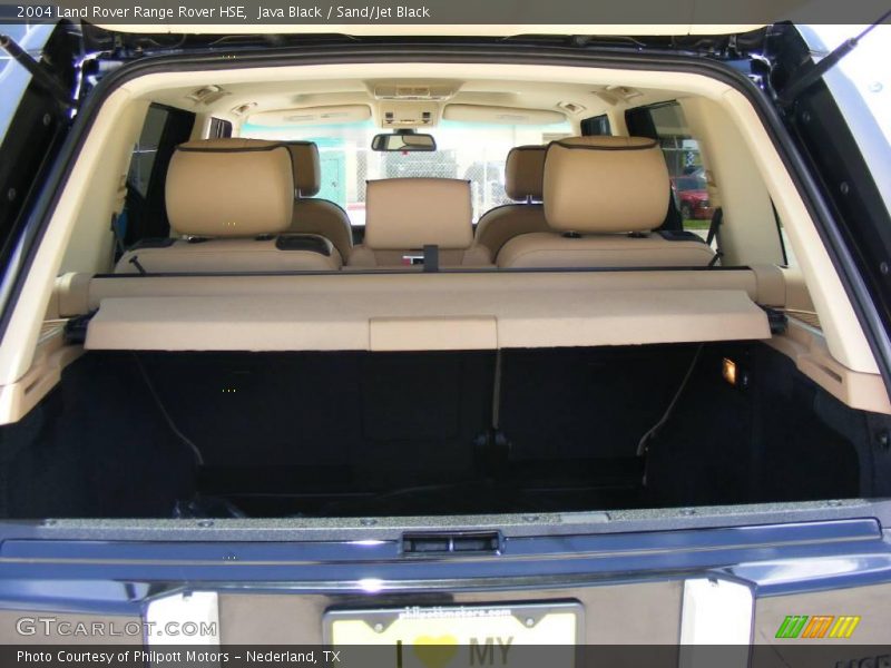 Java Black / Sand/Jet Black 2004 Land Rover Range Rover HSE