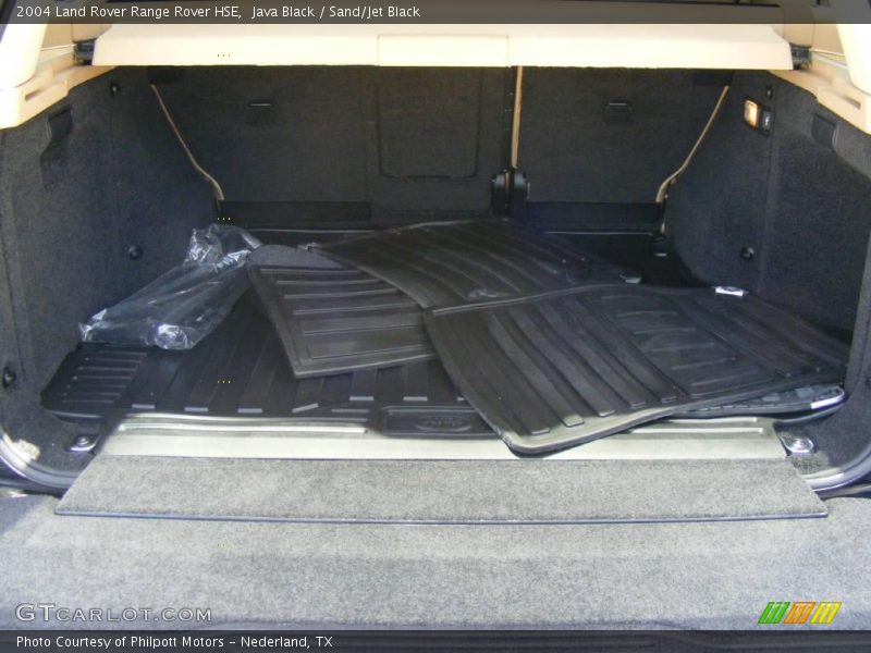 Java Black / Sand/Jet Black 2004 Land Rover Range Rover HSE