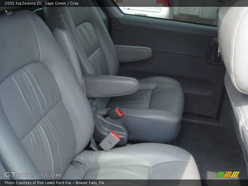 Sage Green / Gray 2003 Kia Sedona EX