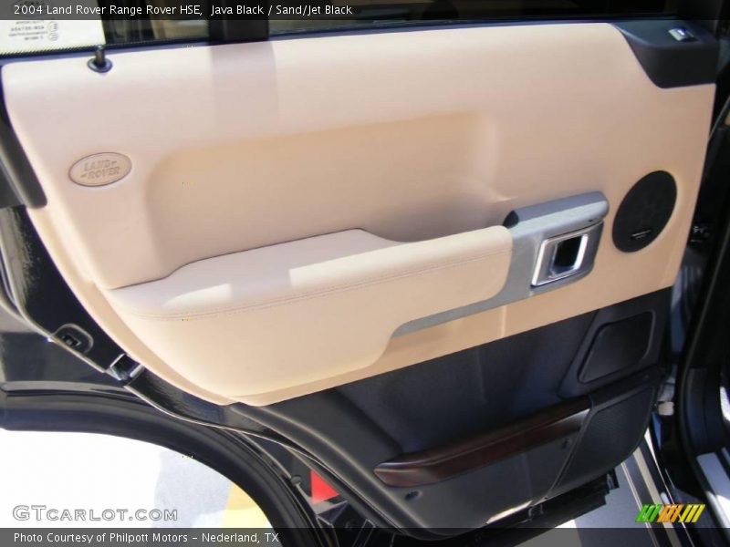 Java Black / Sand/Jet Black 2004 Land Rover Range Rover HSE