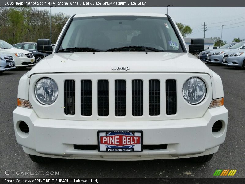 Stone White / Dark Slate Gray/Medium Slate Gray 2009 Jeep Patriot Sport 4x4