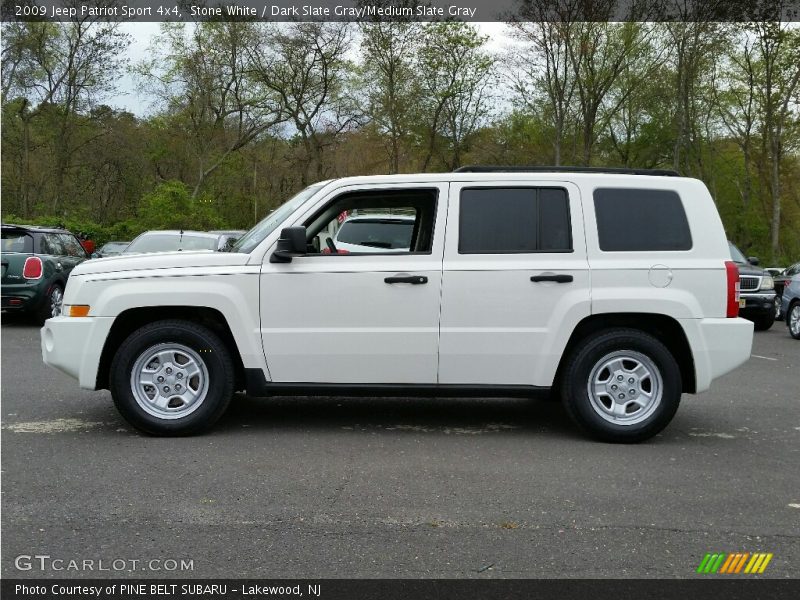 Stone White / Dark Slate Gray/Medium Slate Gray 2009 Jeep Patriot Sport 4x4