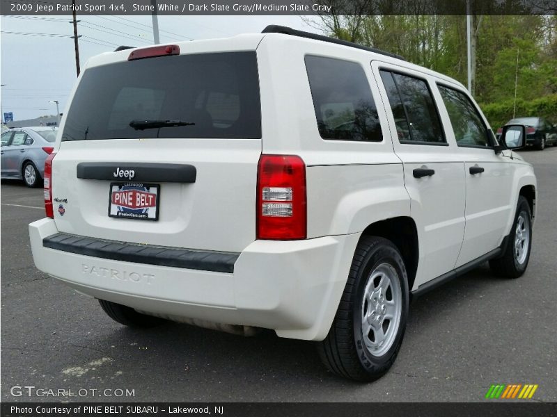 Stone White / Dark Slate Gray/Medium Slate Gray 2009 Jeep Patriot Sport 4x4