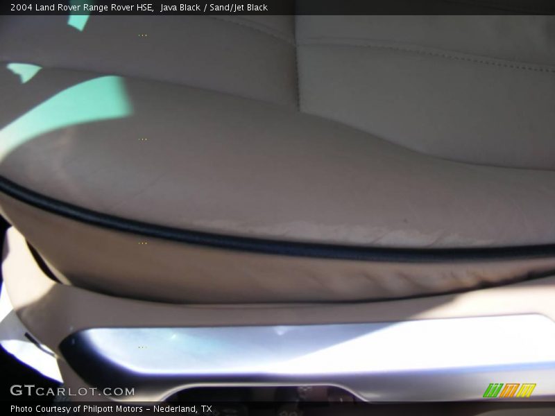 Java Black / Sand/Jet Black 2004 Land Rover Range Rover HSE