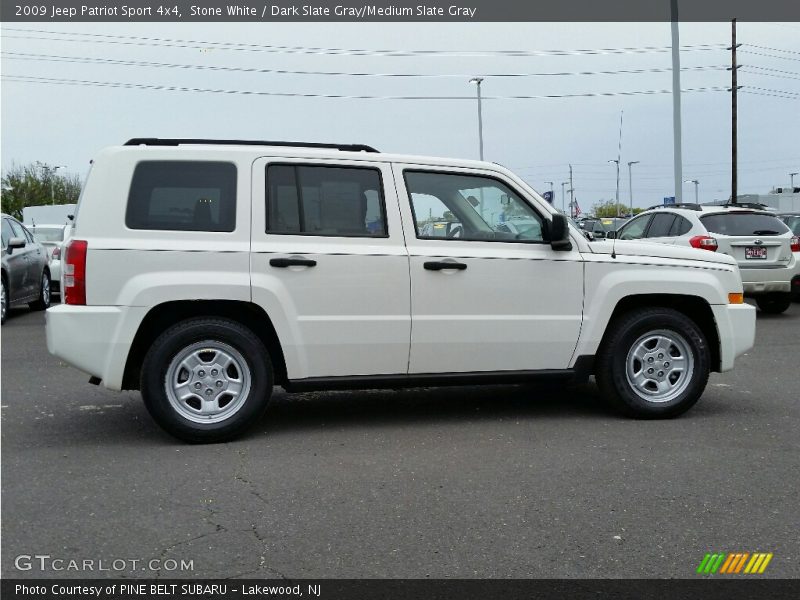 Stone White / Dark Slate Gray/Medium Slate Gray 2009 Jeep Patriot Sport 4x4
