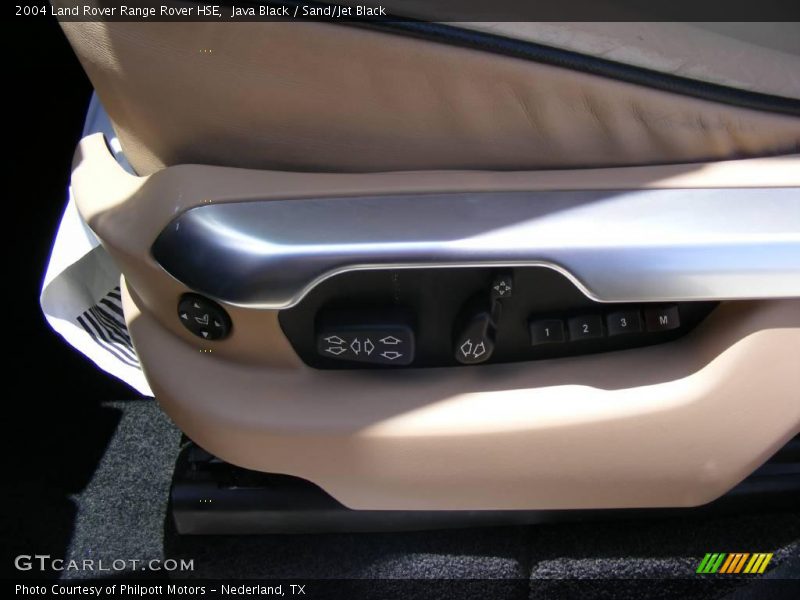 Java Black / Sand/Jet Black 2004 Land Rover Range Rover HSE
