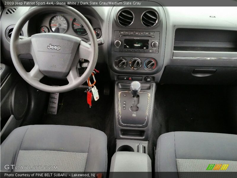 Stone White / Dark Slate Gray/Medium Slate Gray 2009 Jeep Patriot Sport 4x4
