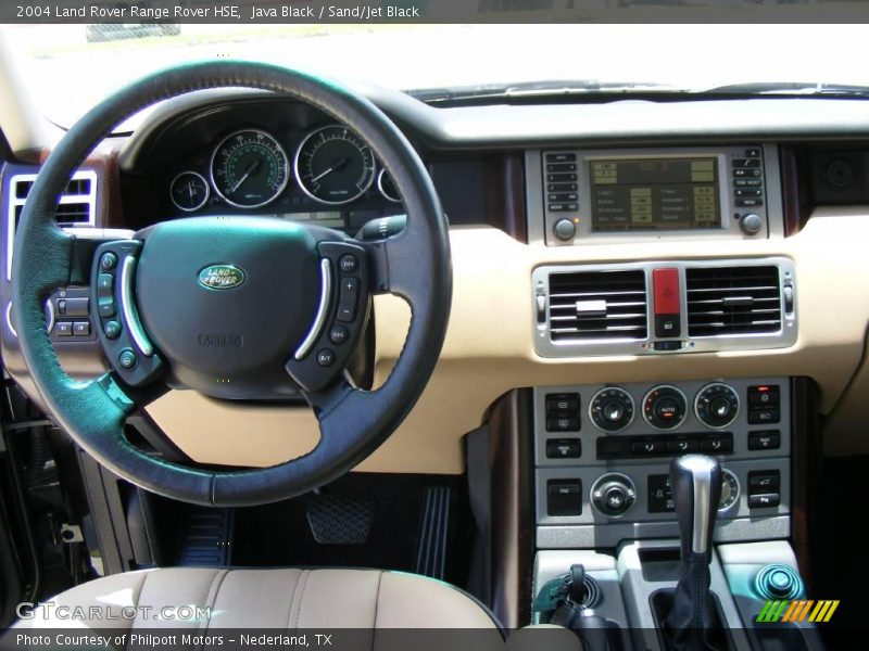 Java Black / Sand/Jet Black 2004 Land Rover Range Rover HSE