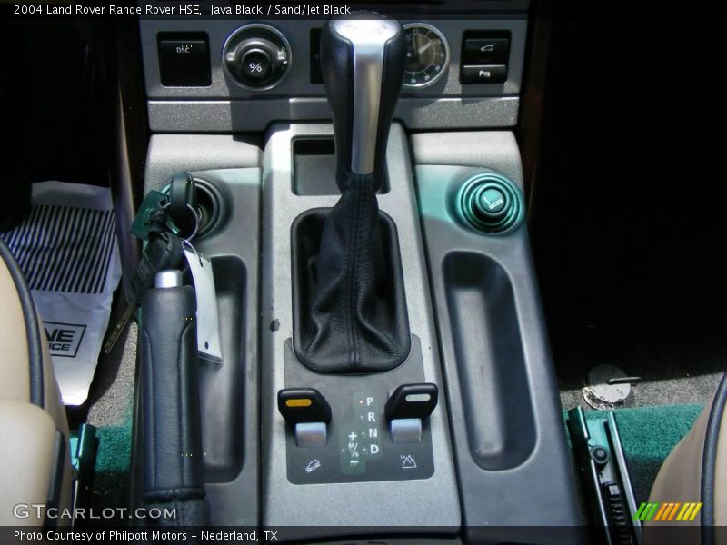 Java Black / Sand/Jet Black 2004 Land Rover Range Rover HSE