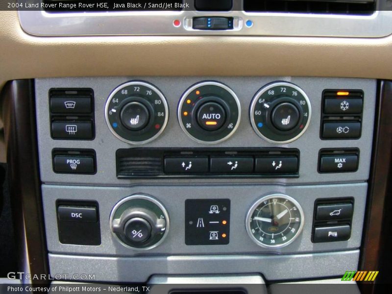 Java Black / Sand/Jet Black 2004 Land Rover Range Rover HSE