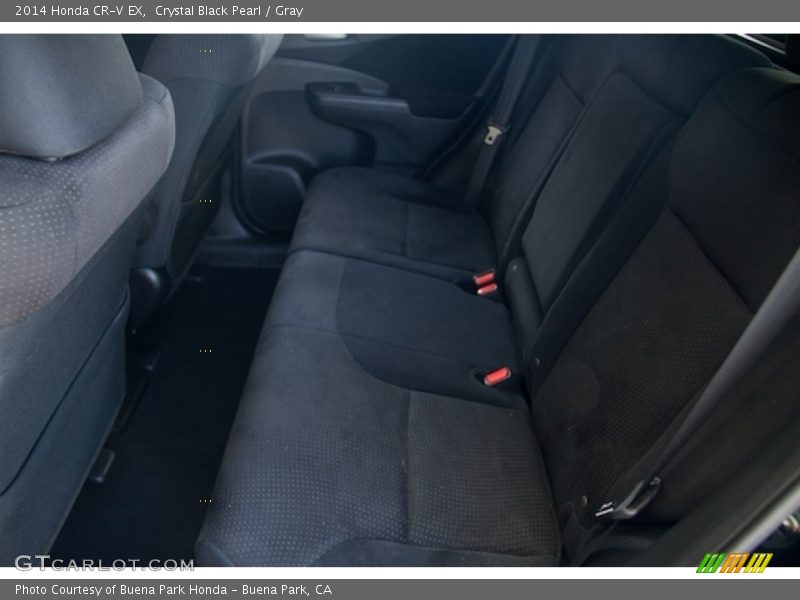 Crystal Black Pearl / Gray 2014 Honda CR-V EX