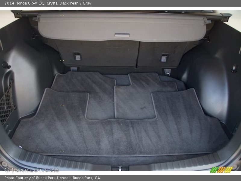 Crystal Black Pearl / Gray 2014 Honda CR-V EX