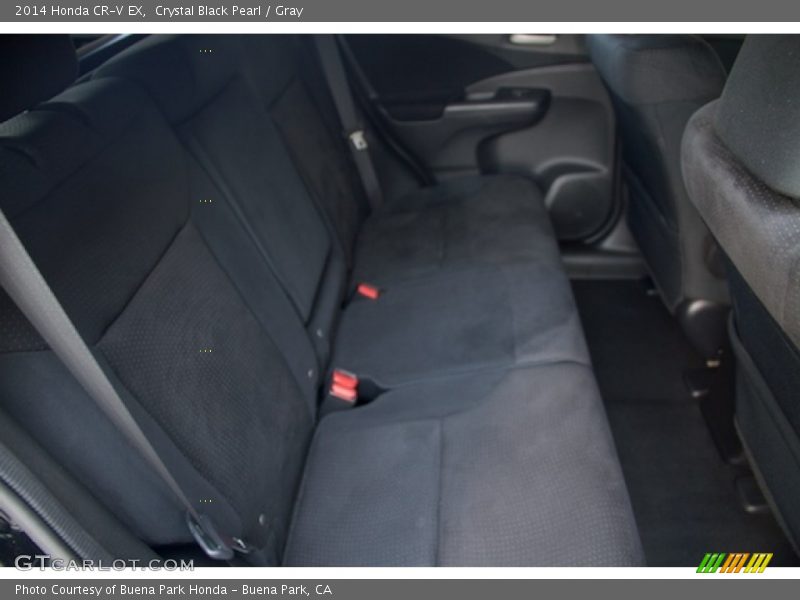Crystal Black Pearl / Gray 2014 Honda CR-V EX