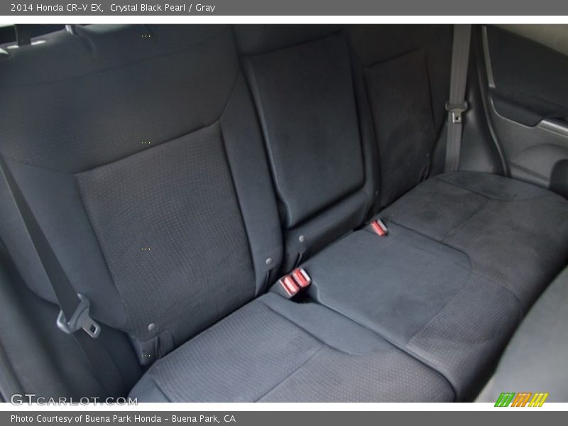 Crystal Black Pearl / Gray 2014 Honda CR-V EX
