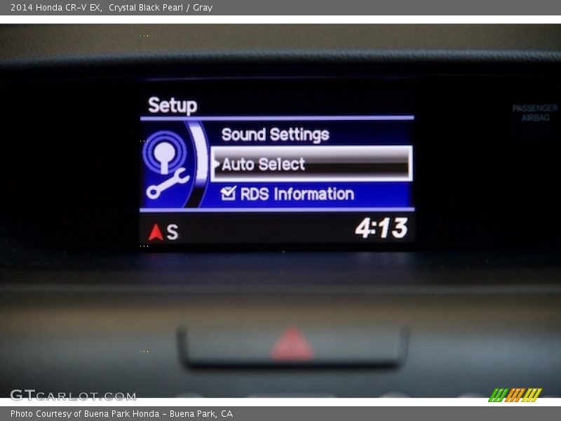Crystal Black Pearl / Gray 2014 Honda CR-V EX