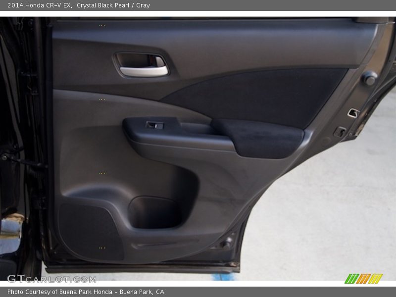 Crystal Black Pearl / Gray 2014 Honda CR-V EX