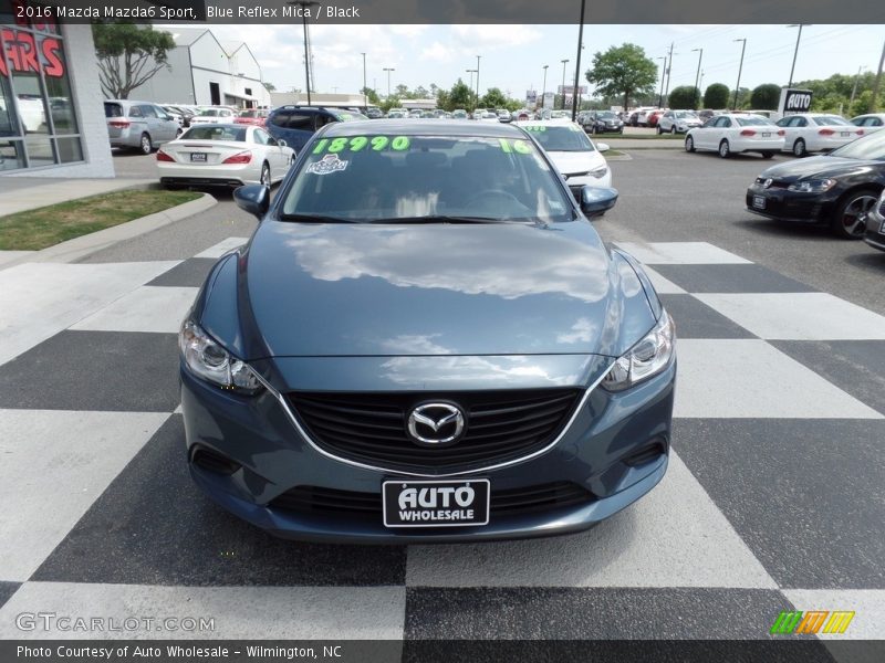 Blue Reflex Mica / Black 2016 Mazda Mazda6 Sport