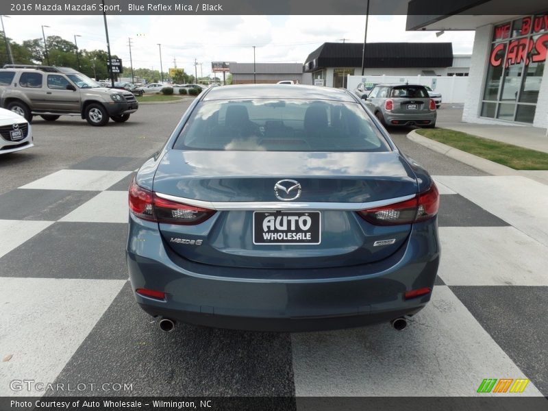 Blue Reflex Mica / Black 2016 Mazda Mazda6 Sport