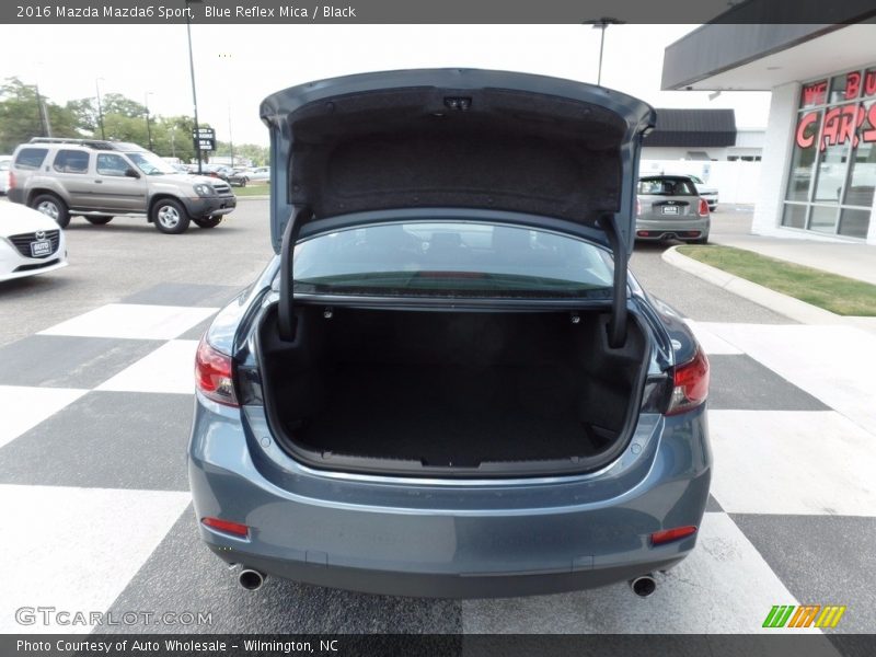 Blue Reflex Mica / Black 2016 Mazda Mazda6 Sport