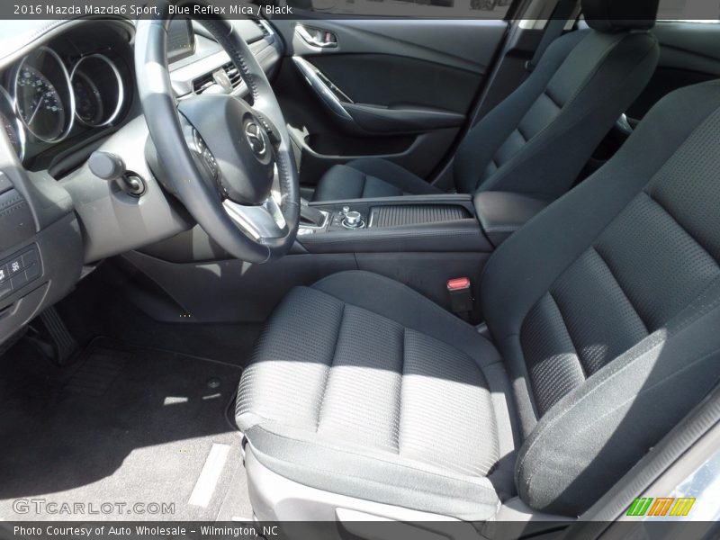 Blue Reflex Mica / Black 2016 Mazda Mazda6 Sport