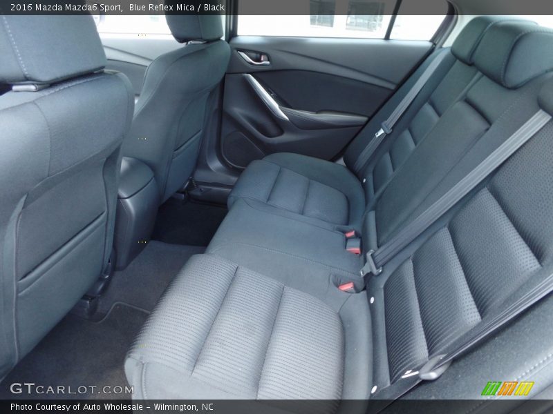 Blue Reflex Mica / Black 2016 Mazda Mazda6 Sport