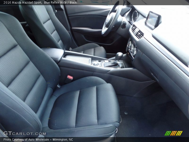 Blue Reflex Mica / Black 2016 Mazda Mazda6 Sport