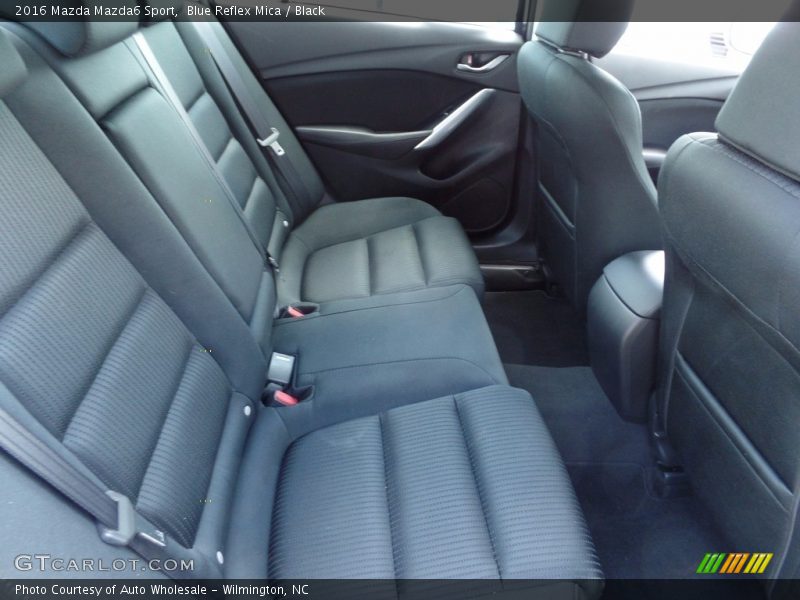 Blue Reflex Mica / Black 2016 Mazda Mazda6 Sport