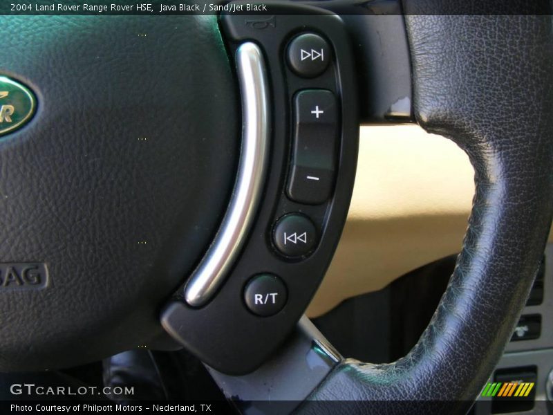 Java Black / Sand/Jet Black 2004 Land Rover Range Rover HSE
